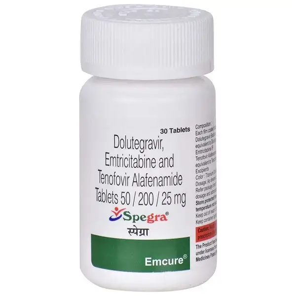 Spegra 275 mg - Dolutegravir/Emtricitabine/Tenofovir Alafenamide