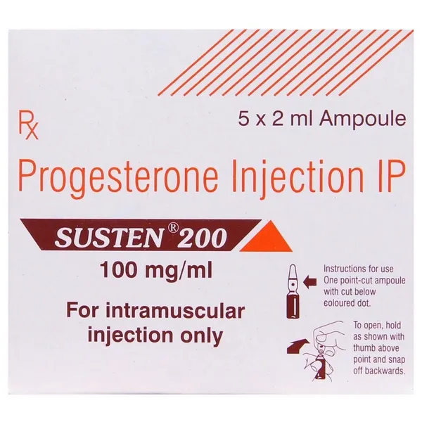 Susten 200mg - Progesterone Injection 