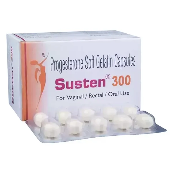 Susten 300mg Softgel Capsule - Progesterone