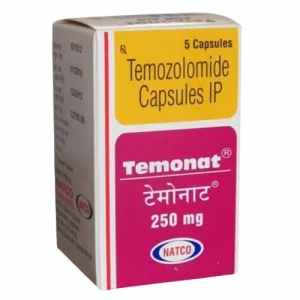 TEMONAT 250 MG - TEMOZOLOMIDE 250mg