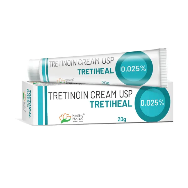 Tretiheal 0.025% Cream - Tretinoin 0.025%