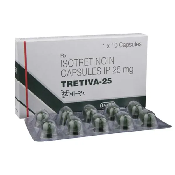 Tretiva 25mg - Isotretinoin Soft Capsule