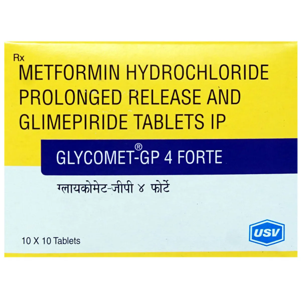 Glycomet-GP 4 Forte