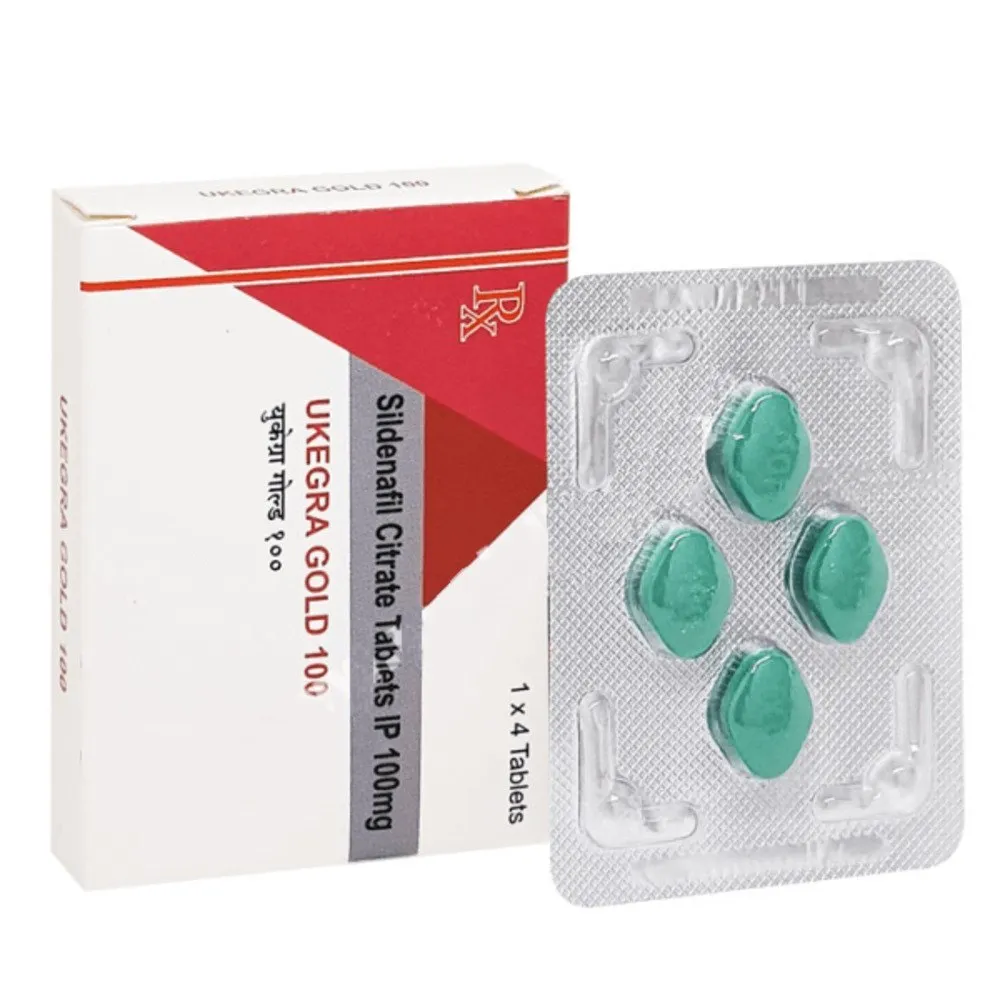 Ukegra Gold 100 mg - Sildenafil Citrate