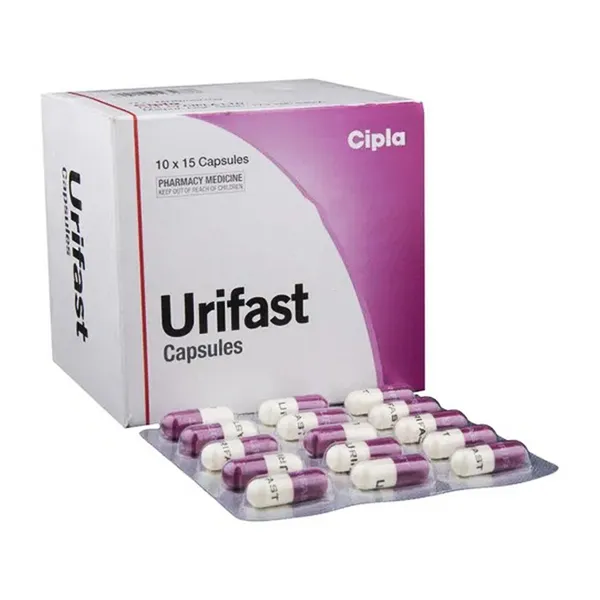 Urifast 100 Capsule - Nitrofurantoin 100 Mg