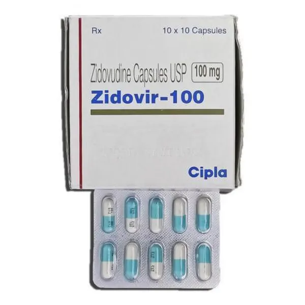 ZIDOVIR 100MG - ZIDOVUDINE 100 MG