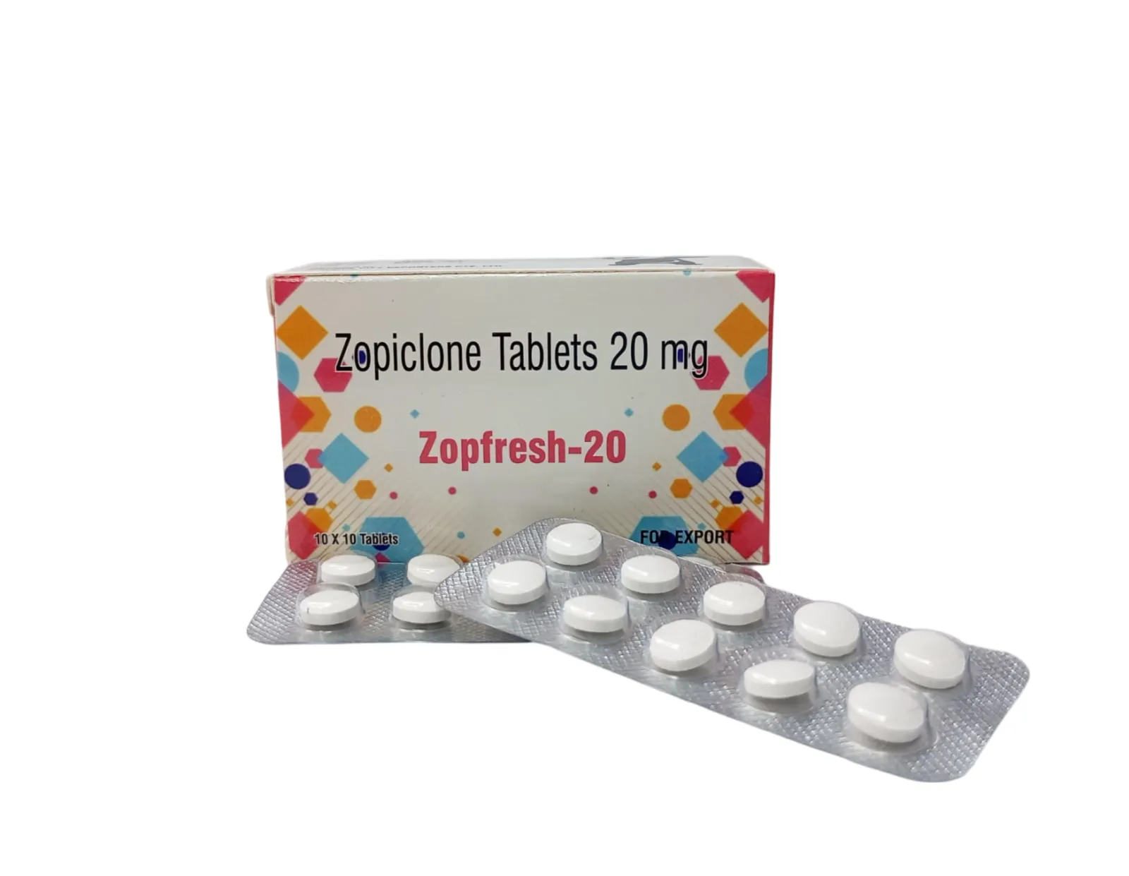 Zopiclone 20mg - Zopfresh 20 Tablet