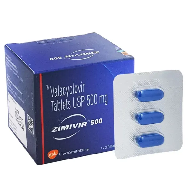 Zimivir 500Mg - Valacyclovir 500 mg