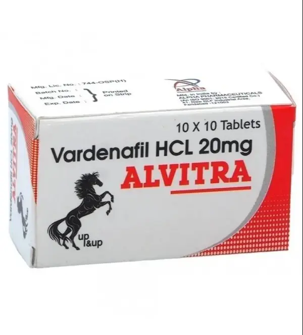 Alvitra 20mg - Vardenafil 20mg