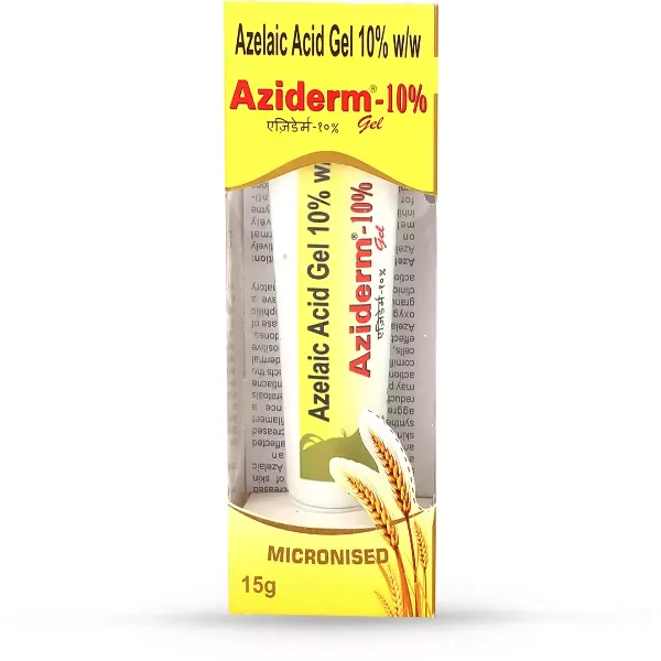 Aziderm 15 gm - AZELAIC ACID Cream