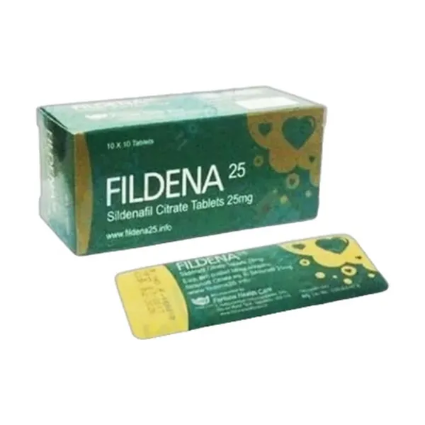 Fildena 25mg - Sildenafil Citrate 25mg