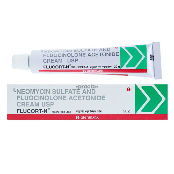 Flucort N Cream - Fluocinolone/Neomycin