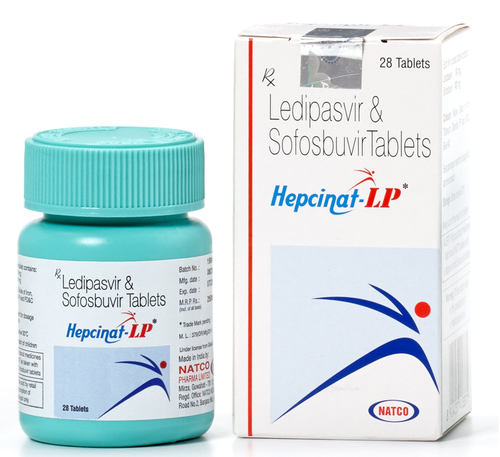 HEPCINAT LP 400 MG/90 MG - SOFOSBUVIR/LEDIPASVIR