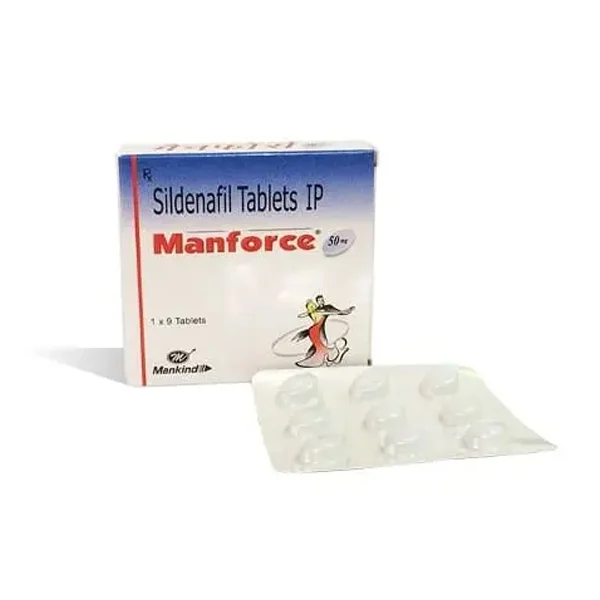 Manforce 50mg - Sildenafil Citrate