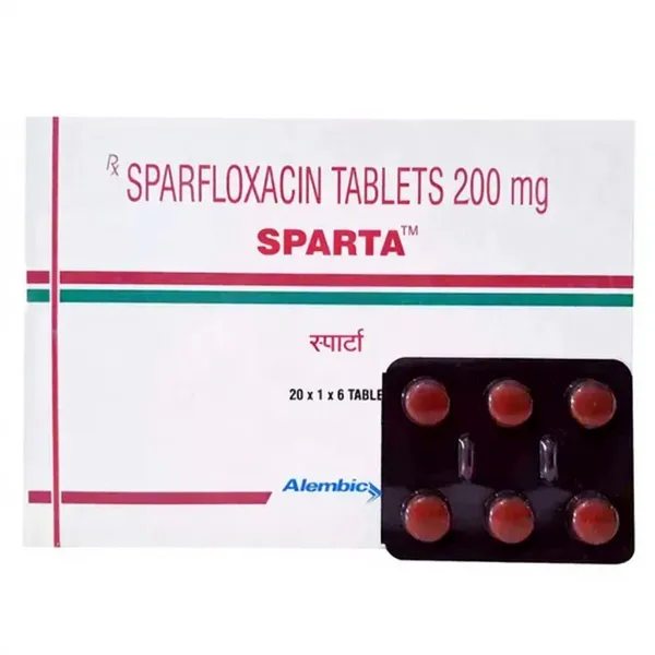 Sparta 200 - Sparfloxacin 200mg