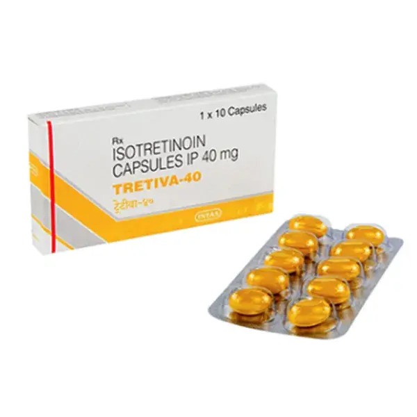 Tretiva 40mg Capsule - Isotretinoin 40mg