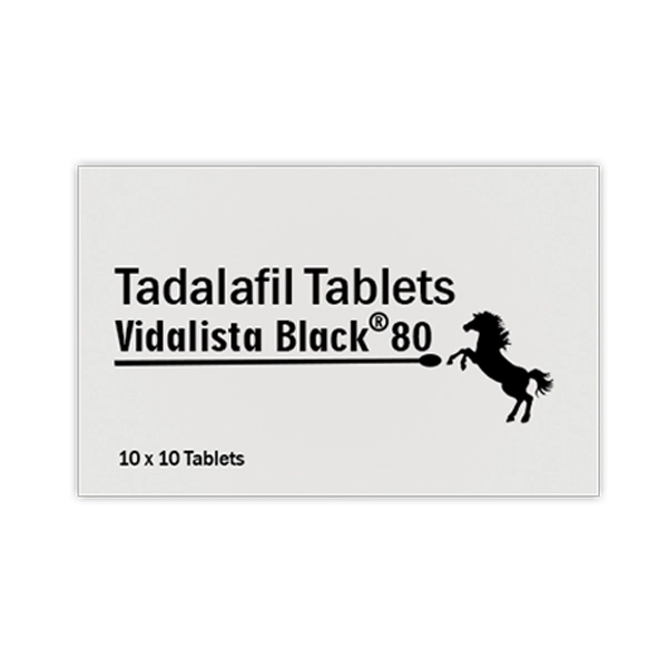 Vidalista Black 80 - Tadalafil Tablets 80mg