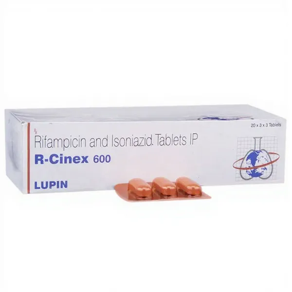 R-Cinex 600 - Isoniazid/Rifampicin Tablet 600mg